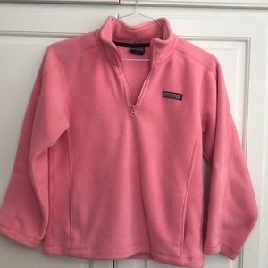 Vineyard Vines Peach 1/4 zip Jacket